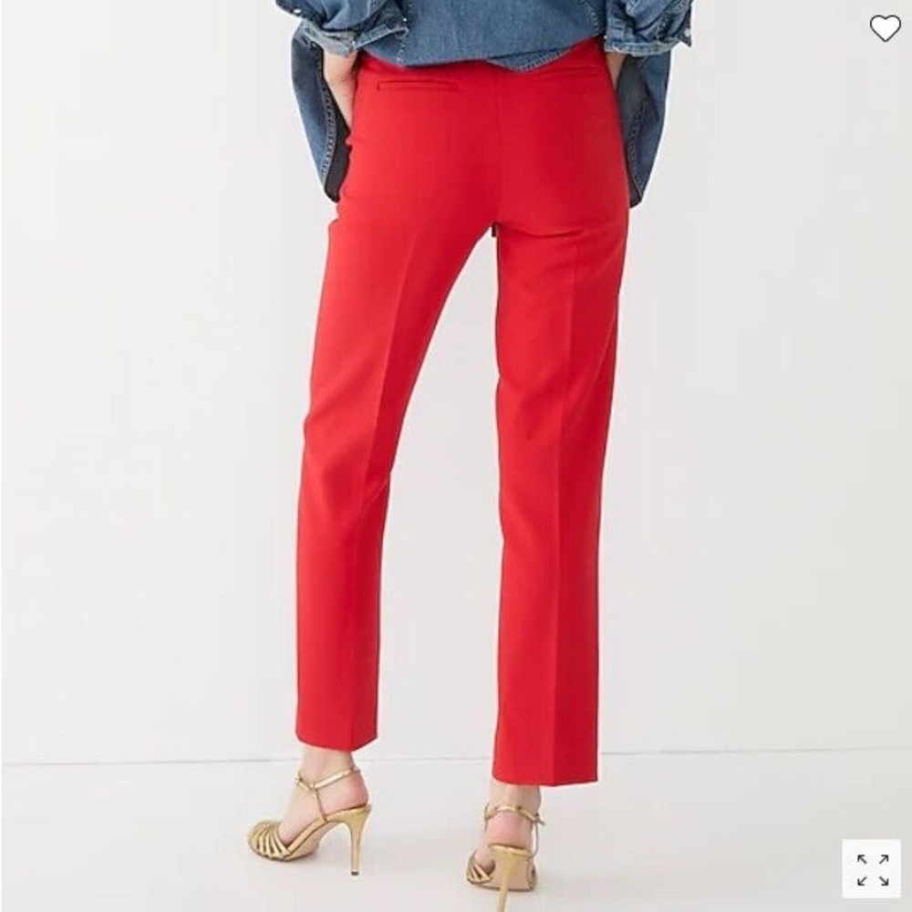 NWT JCrew Tall Kate straight-leg pant in four-season stretch T10 - Picture 3 of 3